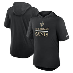 NFL New Orleans Saints Lockup Tri-Blend Hoodie T-Shirt