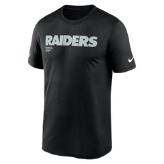 NFL Las Vegas Raiders Sideline Legend Dri-FIT T-Shirt