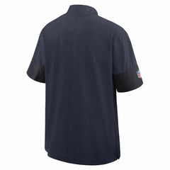 NFL Tennessee Titans Sideline Short Sleeve Quarter-Zip Dri-FIT Coach Jacket