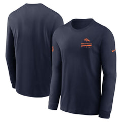 NFL Denver Broncos Sideline Dri-FIT Long Sleeve T-Shirt