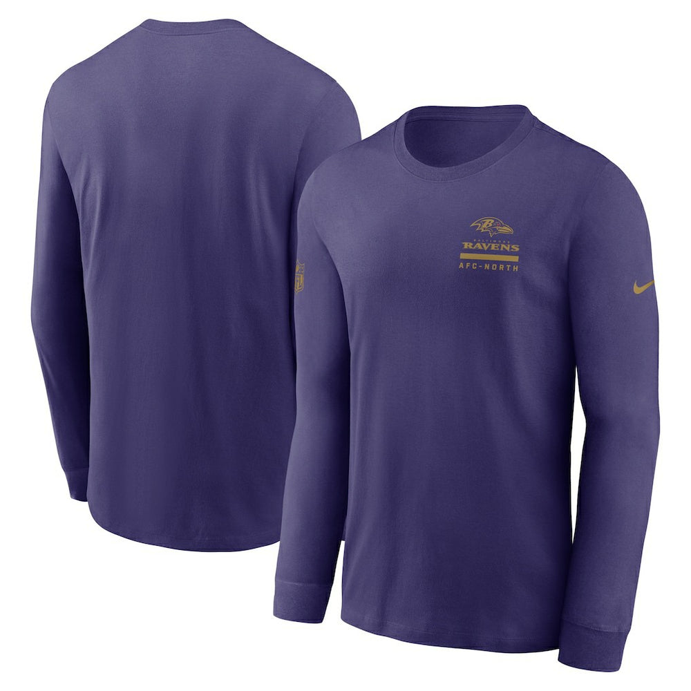 NFL Baltimore Ravens Sideline Dri-FIT Long Sleeve T-Shirt
