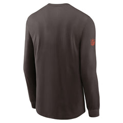 NFL Cleveland Browns Sideline Dri-FIT Long Sleeve T-Shirt