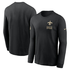 NFL New Orleans Saints Sideline Dri-FIT Long Sleeve T-Shirt
