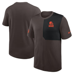 NFL Cleveland Browns Sideline UV Dri-Fit Coach Shirt