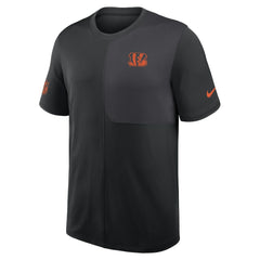 NFL Cincinnati Bengals Sideline UV Dri-Fit Coach Shirt