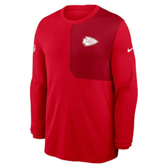 NFL Kansas City Chiefs Sideline Coach UV Dri-FIT Long Sleeve Shirt