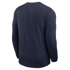 NFL New England Patriots Sideline Coach UV Dri-FIT Long Sleeve Shirt