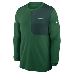 NFL New York Jets Sideline Coach UV Dri-FIT Long Sleeve Shirt