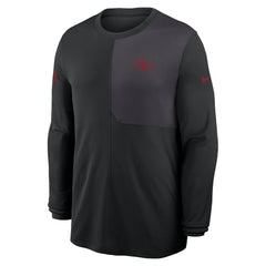 NFL San Francisco 49ers Sideline Coach UV Dri-FIT Long Sleeve Shirt