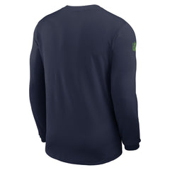 NFL Seattle Seahawks Sideline Coach UV Dri-FIT Long Sleeve Shirt