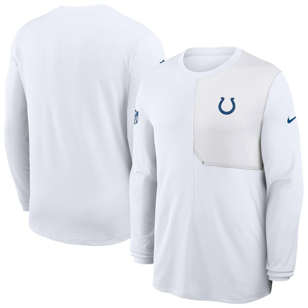 NFL Indianapolis Colts Sideline Coach UV Dri-FIT Long Sleeve Shirt