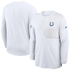NFL Indianapolis Colts Sideline Coach UV Dri-FIT Long Sleeve Shirt