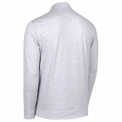 Cincinnati Reds Sublime Tri-Blend Quarter-Zip Jacket - Gray