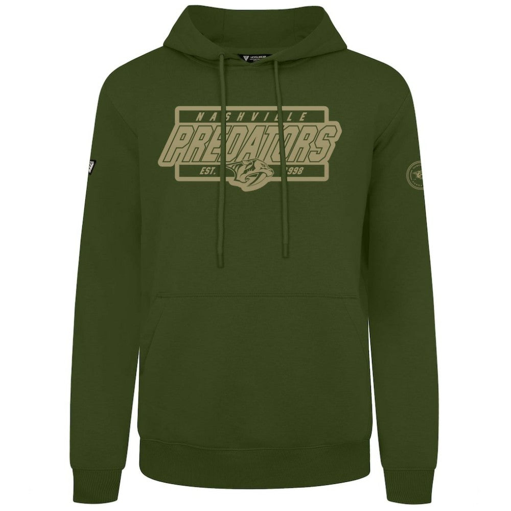 Nashville Predators Levelwear Podium Pullover Hoodie