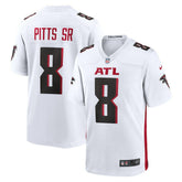 NFL Atlanta Falcons Kyle Pitts Sr. White Game Jersey