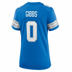 NFL Detroit Lions Jahmyr Gibbs Women's Game Player Jersey