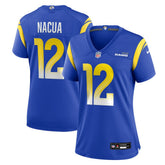 NFL Los Angeles Rams Puka Nacua Women's Game Player Jersey