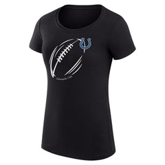 NFL Indianapolis Colts G-III 4Her by Carl Banks Women's Super-Slim Fit Lightweight Subtle Football T-Shirt