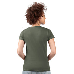 NFL New York Jets G-III 4Her by Carl Banks Women's Super-Slim Fit Lightweight Subtle Football V-Neck T-Shirt