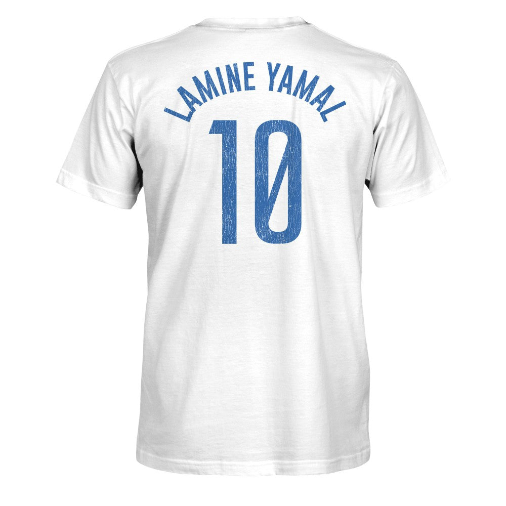 Lamine Yamal Barcelona 1863FC Player T-Shirt on sale - White