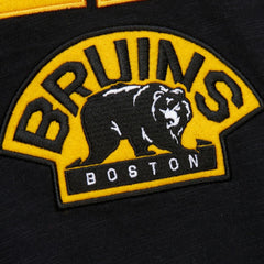 Boston Bruins Mitchell & Ness Legendary Slub Raglan Long Sleeve T-Shirt