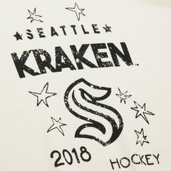 Seattle Kraken Mitchell & Ness Women's Logo 3.0 Pullover Sweatshirt