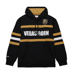 Vegas Golden Knights Mitchell & Ness Head Coach Slogan Pullover Hoodie