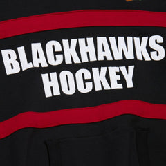Chicago Blackhawks Mitchell & Ness Head Coach Slogan Pullover Hoodie