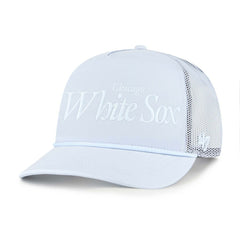 Chicago White Sox Foundation Script Hitch Adjustable Trucker Hat - Light Blue | 47 brand