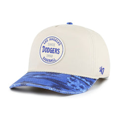 Los Angeles Dodgers Fiji Rope Hitch Adjustable Hat - Cream/Navy | 47 brand