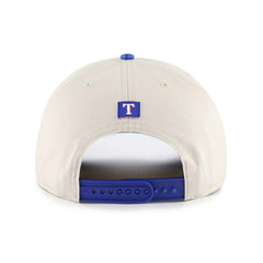 Texas Rangers Fiji Rope Hitch Adjustable Hat - Cream/Navy | 47 brand