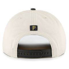 Pittsburgh Pirates Fiji Rope Hitch Adjustable Hat - Cream/Black | 47 brand