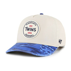 Minnesota Twins Fiji Rope Hitch Adjustable Hat - Cream/Navy | 47 brand