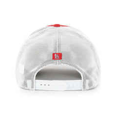 St. Louis Cardinals Scratch Adjustable Trucker Hat - Red/White | 47 brand