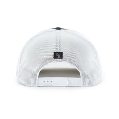 Colorado Rockies Scratch Adjustable Trucker Hat - Black/White | 47 brand