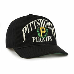 Pittsburgh Pirates Pitchout Rope Hitch Adjustable Hat - Black | 47 brand