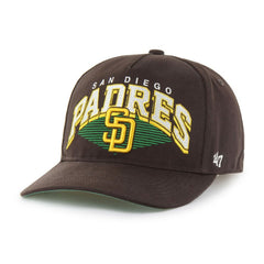 San Diego Padres Pomona Hitch Adjustable Hat - Brown | 47 brand