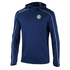 Winnipeg Jets Columbia Shotgun Omni-Wick Pullover Hoodie