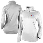 Montreal Canadiens Columbia Women's Omni-Wick Shotgun 2.0 Quarter-Zip Pullover Top