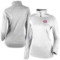 Montreal Canadiens Columbia Women's Omni-Wick Shotgun 2.0 Quarter-Zip Pullover Top