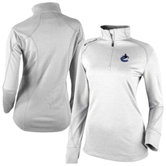 Vancouver Canucks Columbia Women's Omni-Wick Shotgun 2.0 Quarter-Zip Pullover Top
