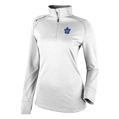 Toronto Maple Leafs Columbia Women's Omni-Wick Shotgun 2.0 Quarter-Zip Pullover Top