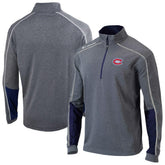 Montreal Canadiens Columbia Omni-Wick Shotgun 2.0 Quarter-Zip Pullover Top