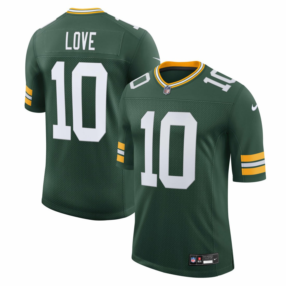 NFL Green Bay Packers Jordan Love Team Vapor Untouchable Limited Jersey