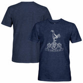 Tottenham Hotspur 1863FC Retro Mono Badge Vintage Tri-Blend T-Shirt / Soccer Discount