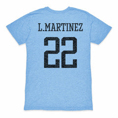 Lautaro Martinez Argentina National Team 1863FC Retro Player Tri-Blend T-Shirt / Soccer New