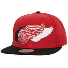 Detroit Red Wings Mitchell & Ness Soul Triple Up Snapback Hat