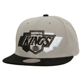 Los Angeles Kings Mitchell & Ness Soul Triple Up Snapback Hat