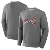 New Jersey Devils Fanatics Decades Collection Legendary Fleece Pullover Sweatshirt