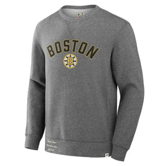 Boston Bruins Fanatics Decades Collection Legendary Fleece Pullover Sweatshirt
